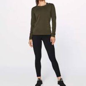 Lululemon Swiftly Relaxed Long Sleeve Olive S8